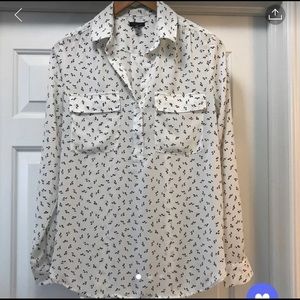 Ann Taylor Blouse long sleeve